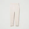 Pantalons Droits Et Cigarette*TWINSET Milano Pantalon Cigarette En Satin Rose Cloud Pink