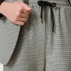 Pantalons De Jogging*TWINSET Milano Pantalon De Jogging En Pied-de-poule Petit Pied-de-Poule Noir/Blanc Neige