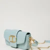 Mini Sacs | Sacs Porté Épaule*TWINSET Milano Petit Sac à Bandoulière «Amie» Avec Imprimé Croco Gris Gainsboro