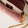 Mini Sacs | Sacs Porté Épaule*TWINSET Milano Petit Sac à Bandoulière «Amie» En Cuir Dégradé Rouge Pompéien
