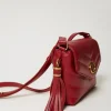 Mini Sacs | Sacs Porté Épaule*TWINSET Milano Petit Sac à Bandoulière «Dreamy» En Cuir Bordeaux