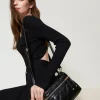 petit_sac__main_ccile_mat_1.webp Mini Sacs | Sacs Porté Épaule*TWINSET Milano Petit Sac à Main «Cécile» Matelassé Noir