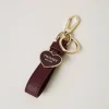 Portefeuilles Et Porte-Clés*TWINSET Milano Porte-clés Avec Cœur émaillé Violet « Raspberry Radiance »