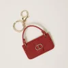 portecls_sac_avec_oval_t_1.webp Portefeuilles Et Porte-Clés*TWINSET Milano Porte-clés Sac Avec Oval T Rouge Pompéien