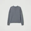 Pulls Et Cardigans*TWINSET Milano Pull Col Montant En Cachemire Gris moyen chiné