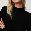 Pulls Et Cardigans*TWINSET Milano Pull Col Montant Sans Coutures En Laine Noir
