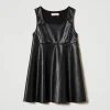 robe_courte_avec_boucle_o_1.webp Robes*TWINSET Milano Robe Courte Avec Boucle Oval T Noir