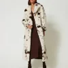 Robes Longues*TWINSET Milano Robe Longue En Jersey Avec Drapé Latéral Marron « Molè »