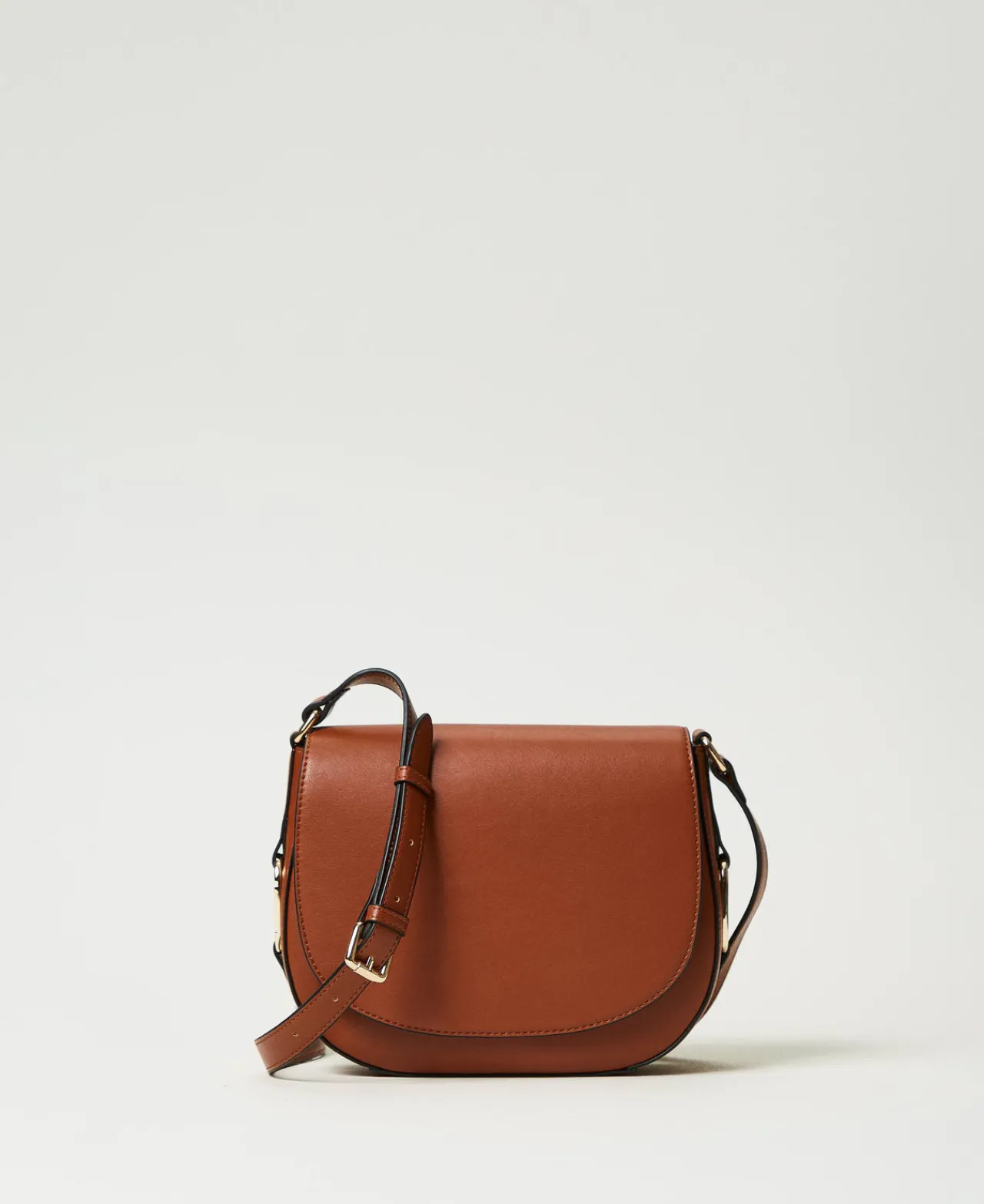 Sacs Porté Épaule | Sacs À Bandoulière*TWINSET Milano Sac à Bandoulière Avec Boucle Oval T Cuir