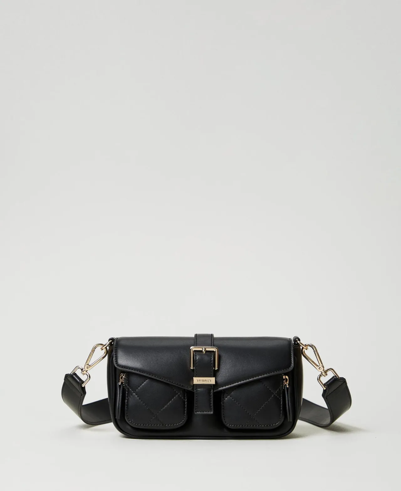 Sacs Porté Épaule | Sacs À Bandoulière*TWINSET Milano Sac à Bandoulière Avec Poches Matelassées Noir