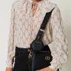 Sacs À Bandoulière | Sacs À Main*TWINSET Milano Sac à Bandoulière Avec Porte-monnaie Noir