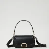 Sacs Porté Épaule | Sacs À Bandoulière*TWINSET Milano Sac à Bandoulière «Brera» Avec Ouverture Oval T Noir