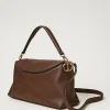 Sacs Porté Épaule | Sacs À Bandoulière*TWINSET Milano Sac à Bandoulière «Taylor» Avec Oval T Coffee Chocolate
