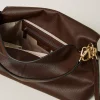 Sacs Porté Épaule | Sacs À Bandoulière*TWINSET Milano Sac à Bandoulière «Taylor» Avec Oval T Coffee Chocolate