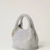 Mini Sacs | Besaces*TWINSET Milano Sac «Rendez-vous» En Strass Avec Charm Oval T Cristal