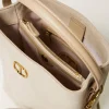 Sacs Porté Épaule | Sacs À Bandoulière*TWINSET Milano Sac Seau «Chelsea» En Cuir Sable