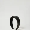 Accessoires*TWINSET Milano Serre-tête Avec Logo Noir
