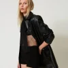 Shorts*TWINSET Milano Short Ajusté En Maille Noir