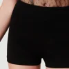 Shorts*TWINSET Milano Short Ajusté En Maille Noir