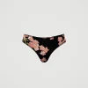 Sous-Vêtements Et Vêtements De Nuit*TWINSET Milano Slip Brésilien En Velours Dévoré Multicolore Blooming