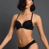 Sous-Vêtements Et Vêtements De Nuit*TWINSET Milano Soutien-gorge Push-up (bonnets C) Noir