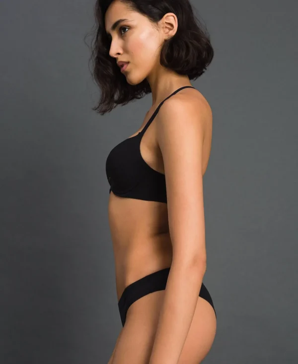 Sous-Vêtements Et Vêtements De Nuit*TWINSET Milano Soutien-gorge Push-up (bonnets C) Noir