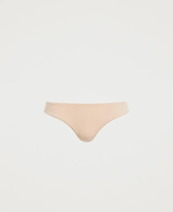 string_avec_nud_1.webp Sous-Vêtements Et Vêtements De Nuit*TWINSET Milano String Avec Nœud Rose Skin