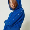 sweat__capuche_et_pantalo_4-1.webp Pantalons Et Jeans*TWINSET Milano Sweat à Capuche Et Pantalon De Jogging Bleu « Surf »