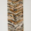 Écharpes*TWINSET Milano Étole Avec Imprimé Animalier Imprimé Tigre Orange « Tanné »/Noir