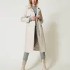 trench_long_enduit_avec_c_0.webp Manteaux Et Trenchs*TWINSET Milano Trench Long Enduit Avec Ceinture Blanc « Old White »