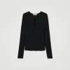 T-Shirts Et Tops*TWINSET Milano T-shirt Ajouré Noir